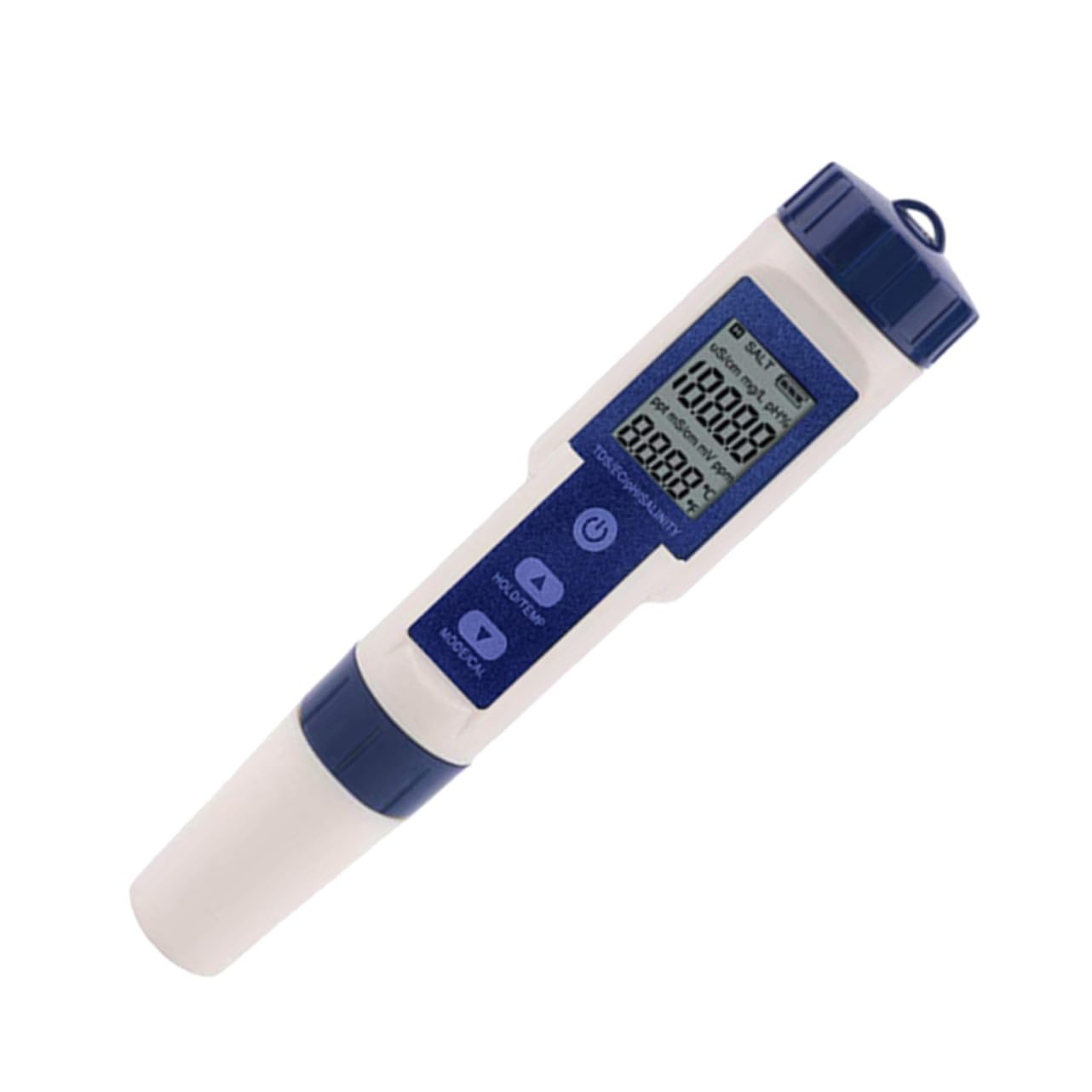 LIFKOME Tester Digitale Salinità Acqua Portatile Misuratore Temperatura e qualità per Piscina Acquario e Compatto e Resistente per Laboratori e Acqua di