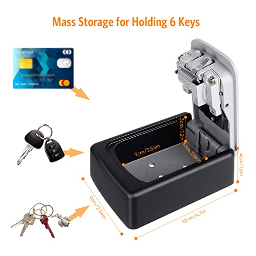 Fayleeko LBWG-802 Key Lock Box Wall Mounted thumb #3