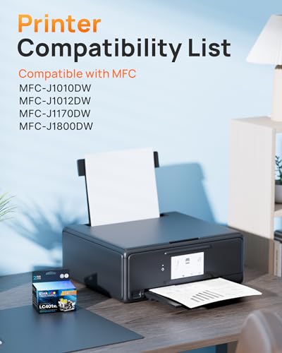 Image of E-Z Ink LC401XL Black LC401XL Ink Cartridges for Brother Printer LC401 | Compatible for Brother LC401 Ink Cartridges LC 401 to use with MFC-J1010DW MFC-J1170DW MFC-J1012DW DCP-J1800DW (2-Black)