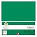Green Cardstock - 12 x 12 inch - 65Lb Cover - 25 Sheets