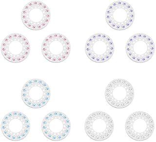 TIANNAIT 180 Hair Jewelry Refills, Braided Hair Patches, Crystal Rhinestone Art Deco, Diamond Jewelry Refill Pack, DIY Hair Accessories, Styling Tools for Hair, Shoes, Bags (12 pics)