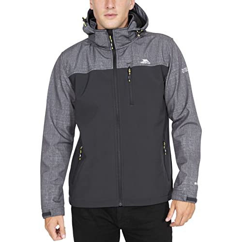 Trespass mens Abbott Tp75 Waterproof Jacket for Men, Gray, XL, grigio, XL