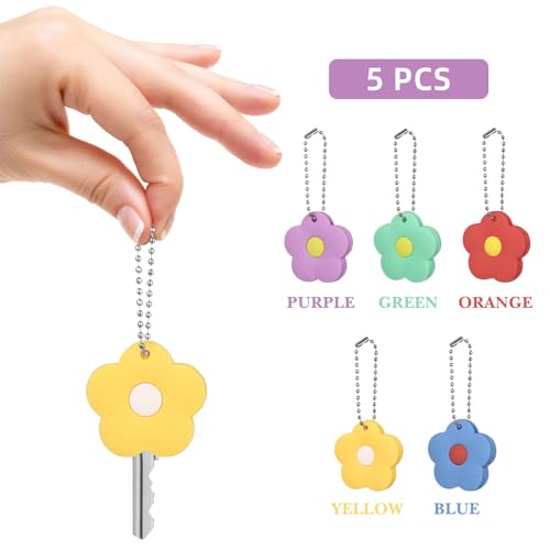 Coque de clé en silicone Gadpiparty cache clé couleur et protège clé pour porte maison