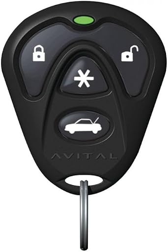 Avital 5305L Security System with 2-Way LCD Display Remote