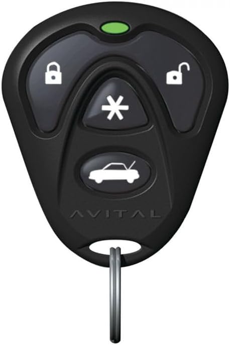 Avital 5305L Security System with 2-Way LCD Display Remote