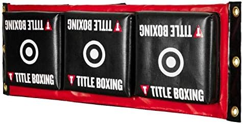 Title Boxing Combination Punching Pad - Wall Mount Bag, Wallmount Bag, Wall Mount Punching Bag, Wallmount Punching Target, Wall Target, Wall Bag, Punching Target