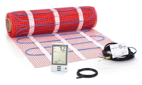 HeatTech 240V Electric Tile Floor Heating Mat Kit