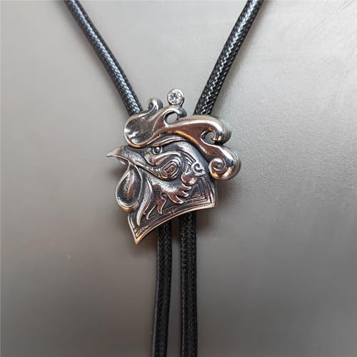 Image of Animal & Plant Bola Tie Bolo Tie Wedding Necklace for Men Women Groomsmen Western Cowboy Necktie