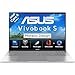 ASUS Vivobook S16,14th Gen, Intel Core 5-210H,Metallic Design Laptop(Intel UHD iGPU/16GB RAM/512GB SSD/FHD+/16"/144Hz/Windows 11/M365 Basic(1Year)*/Office Home 2024/Silver/1.7Kg) S3607VA-RP114WS