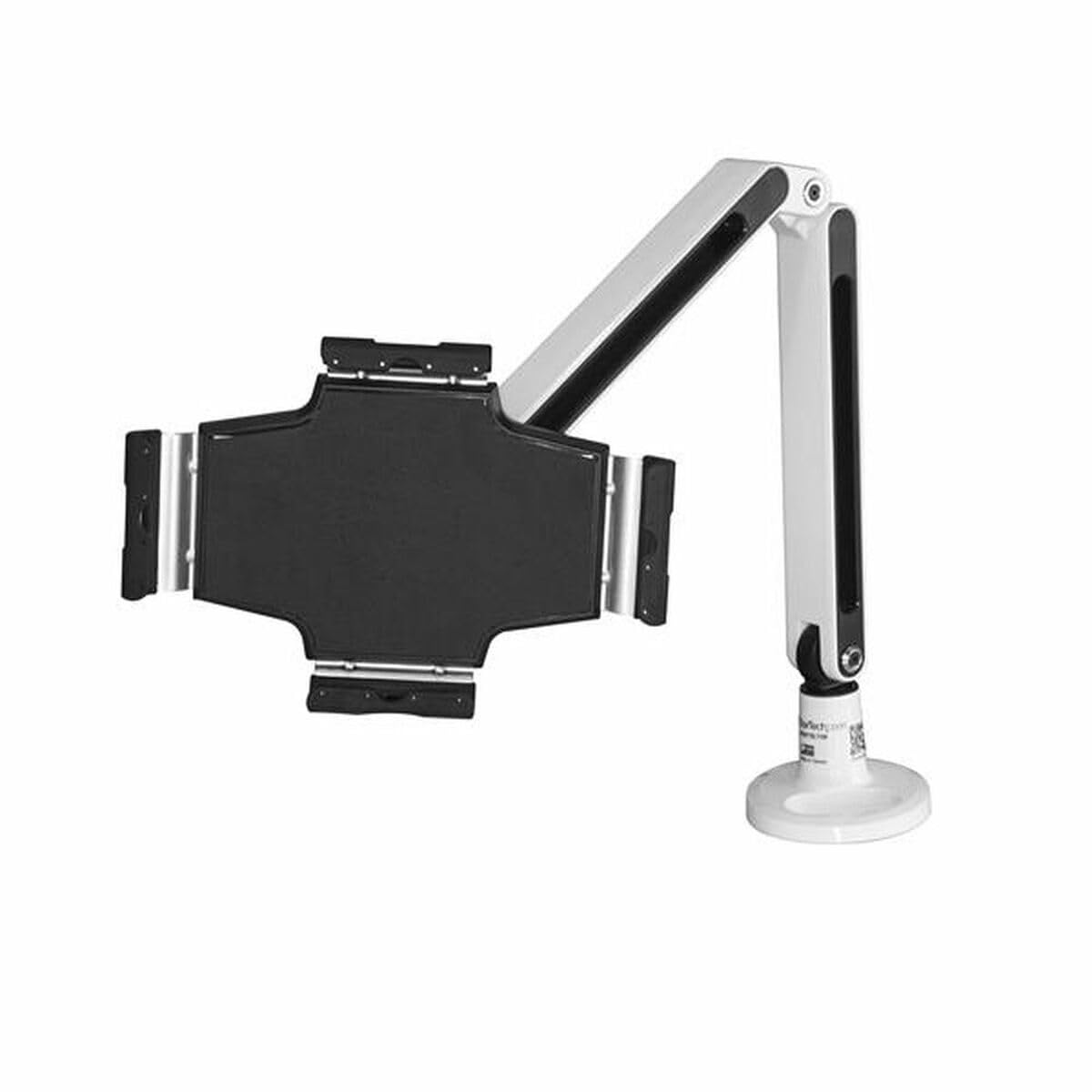StarTech Brazo de Escritorio para Tablet Articulado 9-11in (ARMTBLTIW) | Bloqueable con Seguro, Montaje con Abrazadera de Sujeción