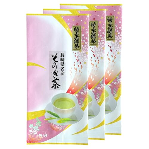 お茶 緑茶 そのぎ茶「特上玉緑茶」90g×3袋入り 総計270g [山口製茶 長崎県 東彼杵町 hs42bag310002]