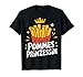 Pommes Prinzessin Fast Food Pommes Frites Essen T-Shirt