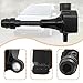 Dunviku 1 Pcs Ignition Coil Pack Compatible with Nissan 350Z Quest Armada Frontier Maxima Murano Altima Xterra Pathfinder Infiniti I35 QX4 OEM#5C1403 C1406 UF349