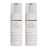 TAAJ Himalaya Mizellenschaum | reinigt, entfernt Make-up & entfernt Unreinheiten | Saubere, weiche & geschmeidige Haut | beruhigende Eigenschaften | Frischer & heller Teint | Vegan & Cruelty Free | 2