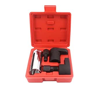 Yuhtech 5 Pcs Oxygen Sensor Socket Set Wrench Remover Tool and Thread ...