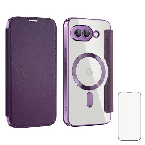 �yREHOOF�zgoogle pixel9a �p �P�[�X �蒠�^ magsafe�Ή� �w�� ���� �N���A ���z�^ �}�O�Z�[�t �蒠 �J�[�h���[ ���C�����X�[�d�Ή� �J�[�h���� PU�v ���U�[ Pixel 9a �X�}�z�P�[�X ������� �y�� ���^ �h�o �Ϗ�