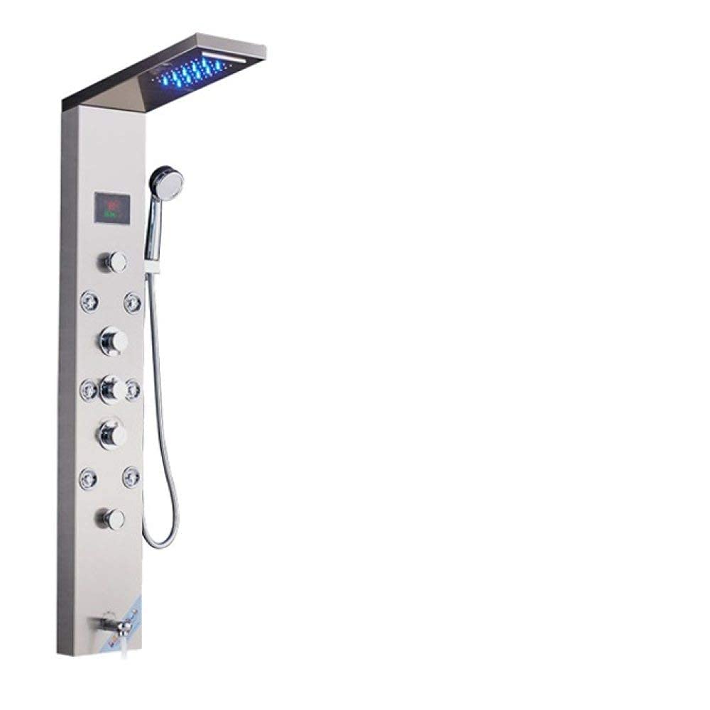 Mitigeur de douche avec jets de massage spa pour soulager le dos 9001