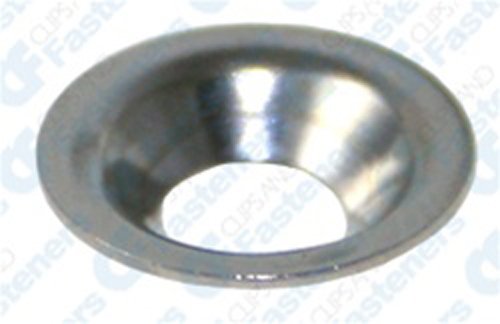#6 Flush Brass Finishing Washer Nickel (144 Count)