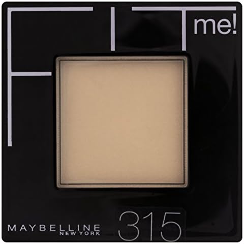 Maybelline New York Fit Me! Puder Soft Honey 315 / Make-Up Powder in einem Hautfarben-Ton Cover