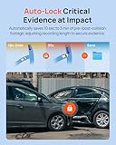 70mai Dash Cam Front and Rear A410, 2.5K+1080P Dual Dash Camera with HDR, Super Night Vision, F1.55 Aperture, 24H Parking Mode, Built-in Wi-Fi & GPS, G-Sensor, Loop Recording, 64GB Card Included - Image 5