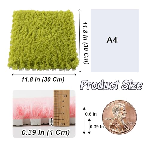 Tapis de jeu en mousse isolant bleu pour protéger les sols - 3