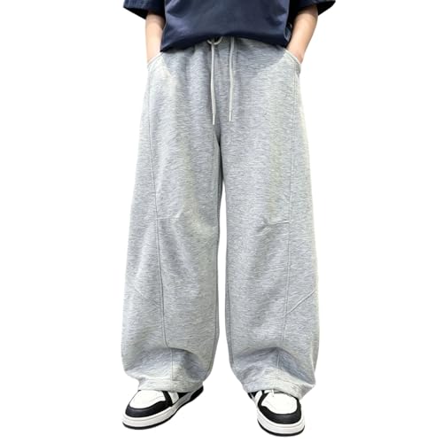 Pantalon garçon enfant jogging cargo en coton léger pour l'été