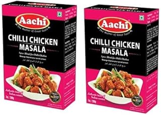AACHI Chilli Chicken Masala 200 GMS -TWIN PACK - PACK OF 2 (200 GMS X 2)