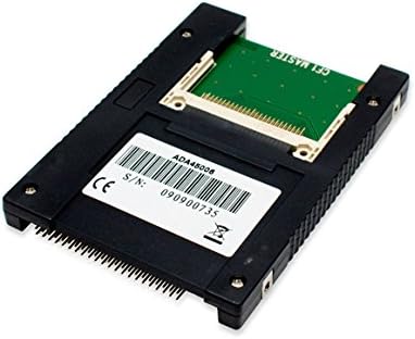 Syba Dual Compact Flash CF to 44 Pin IDE/PATA 2.5" Adapter Enclosure, Black SD-ADA45006