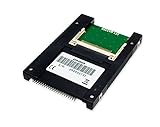 Syba Dual Compact Flash CF to 44 Pin IDE/PATA 2.5" Adapter Enclosure, Black SD-ADA45006