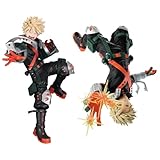 Zhongkaihua 2 piezas Figuras de anime MHA Midoriya Izuku VS Katsuki Bakugou Estatua de 16 cm Modelo de anime Colección Ornamentos de escritorio Regalos