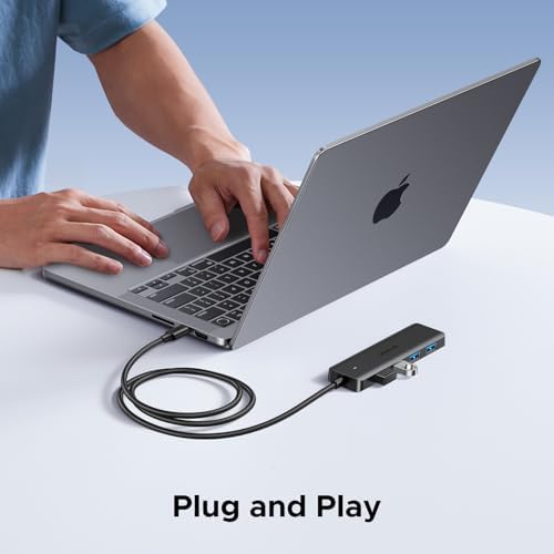 UGREEN USB C Hub, 4 Ports USB A Splitter Ultra-Slim USB Expander, 3.3 ft — view 3