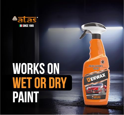 Image of Car Wax Spray - Streak-Free Instant Mirror Shine for Paint & Trim, 25 Fl Oz | Made in Italy Car Wax Spray for Streak-Free Mirror Shine on Paint & Trim