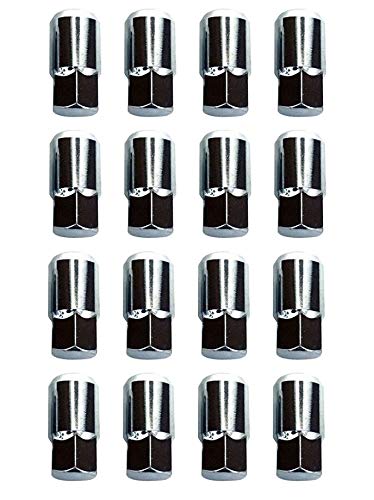 Chrome Lug Nut Set- Metric, Long for Star and Yamaha Golf Carts