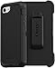 OtterBox Defender Series Series Case for iPhone SE (2nd gen - 2020) and iPhone 8/7 (NOT Plus) - Retail Packaging - Black