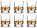 Whiskey Glasses-Premium 11 OZ Scotch Glasses Set of 6 /Old Fashioned Whiskey Glasses/Perfect Gift for Scotch Lovers/Style Glassware for Bourbon/Rum glasses/Bar whiskey glasses,Clear