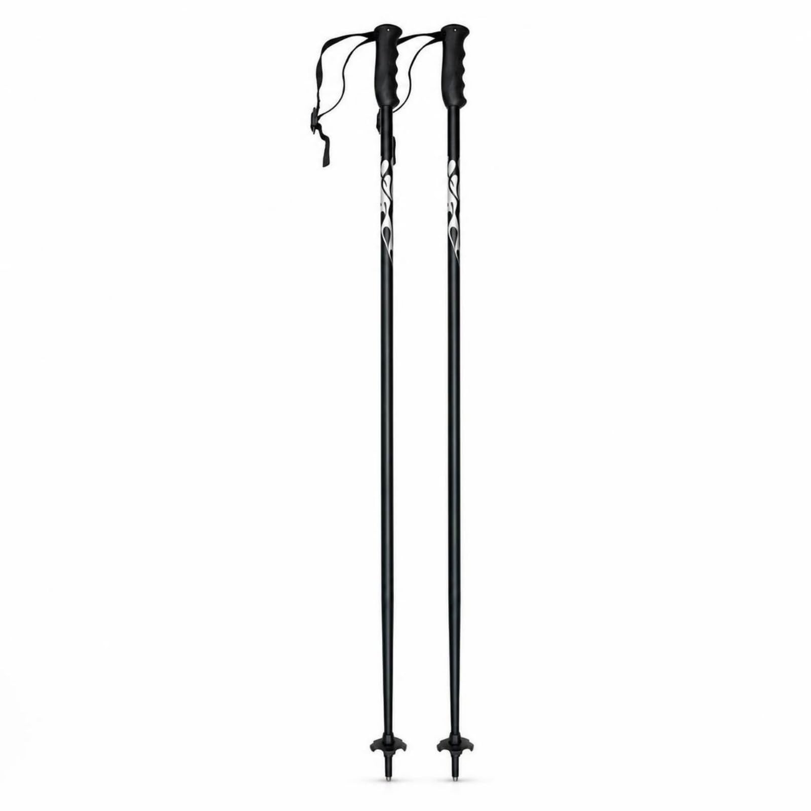 Vstellbar Alu-Skistock , Grün , 120 cm