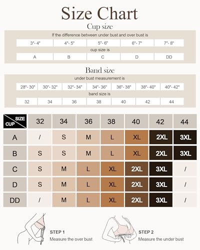 Image of HORISUN Wireless Seamless Bras for Women No Underwire Wavy V Neck Soft Support Full Coverage Comfortable Bra