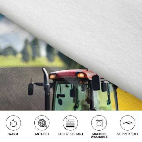 Couverture à capuche tracteur : finis les frissons d'hiver avec ce plaid - 6