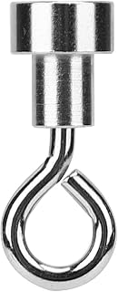 10PCS E10/F10 Magnetic Hooks, 5KG Load Capacity, Permanent Magnetic Force, Triple-Layer Rust-Resistant Coating, Adhesion, Ideal for Balcony(F10)