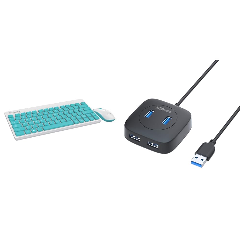 Portronics Key2-A Combo of Multimedia Wireless Keyboard & Mouse, Compact Light-Weight for PCs, Lapto (B0BQG5FHRF) Amazon Price History, Amazon Price Tracker