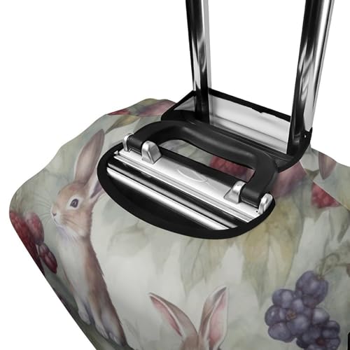 Housse de bagage lapin polyester protection voyage valise XL - 5