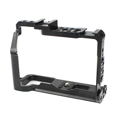 Image of CNC Camera Cage Rig 15mm Rail Rod Clamp Follow Focus System Support Compatible for Fujifilm X-T3 /XT3 /XT2 /X-T2 SLR Photography Stabilizer (only cage)