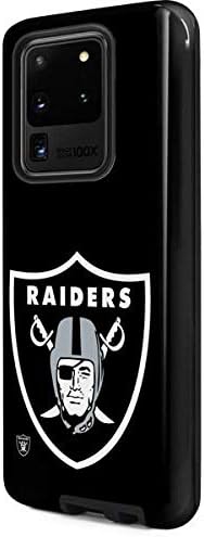Skinit Pro Phone Case Compatible with Galaxy S20 Ultra 5G - Officially Licensed NFL Las Vegas Raiders Large Logo Design