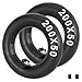 2er Packung von 200x50 Scooter-Innen Schläuche Reifenschlauch 8 'x 2' Ersatz für E100, E150, E200, Dune Buggy, E Punk, Cart, PowerRider 360, eSpark, with Bent Valve Stem