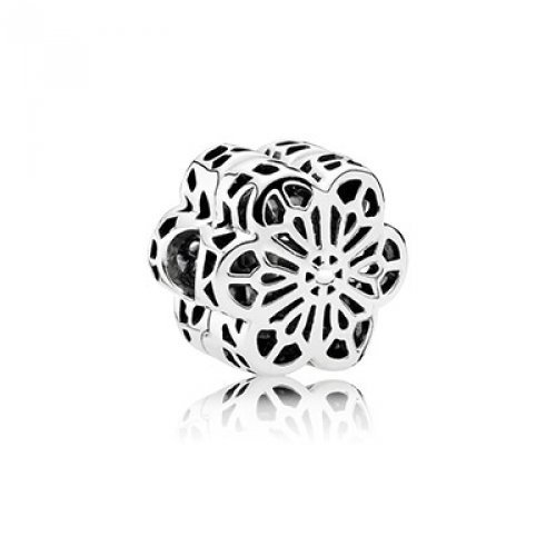 Pandora - Ciondolo Fiore Ornamento 925 Argento