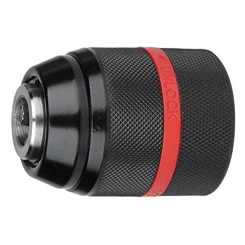 Taladro Manual sin Llave Morder 1/2‑20UNF MONTAJE 2~13 Mm Apriete a Self Chuck y Fácil de Instalar para Carpinteros y Contratistas