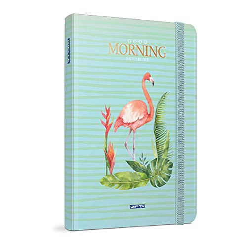 Lebensmittel 190769 - Quaderno 13 x 21 Morning duro, 120 fogli, strisce 3793