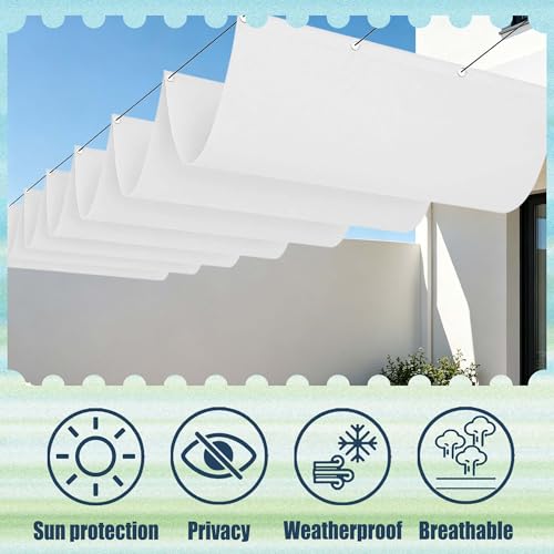 Toile d'ombrage 300x360cm pour stopper la chaleur sur la terrasse