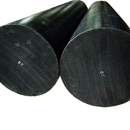 EDFMGH 1PCS Black Graphite Polytetrafluoroethylene Bar Environment-Friendly Non-Toxic DIY PTFE Plastic Rod/6mm~100mm Diameter PTFE Bar(40mm)