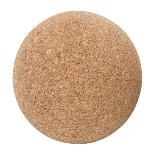 Angoily Natural Wood Wine Bottle Stopper Wooden Cork Ball for Decanter Carafe Leak-Resistant Seal Sturdy Hobby Cork Replacement Accessory for Wine Bottles Preservation